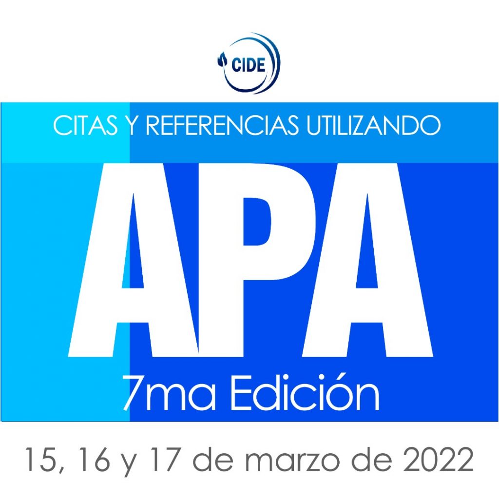 Citas y Referencia Utilizando APA 7ma Edición