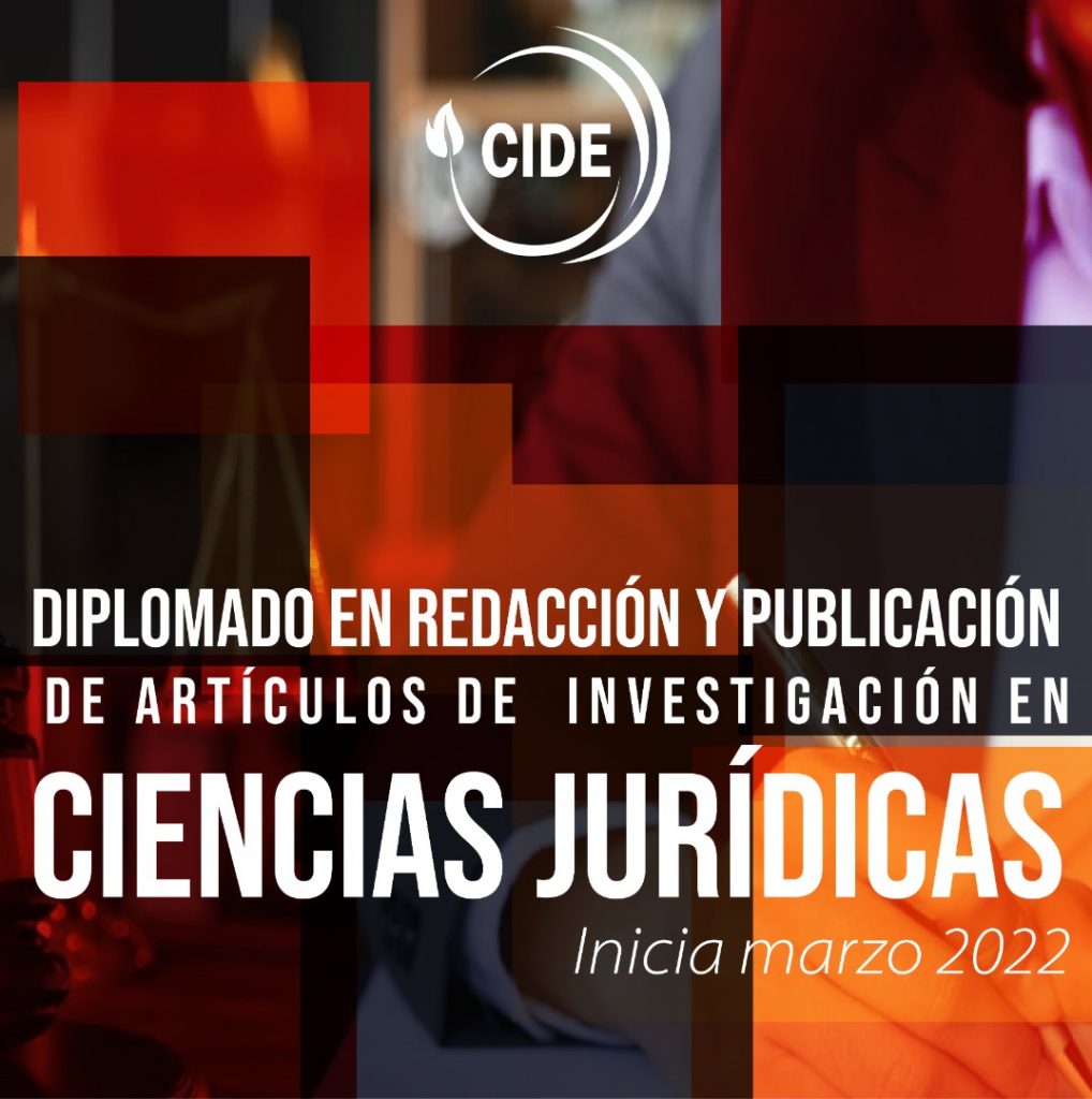 Diplomado en Redacción y Publicación de Artículos de Investigación en Ciencias Jurídicas