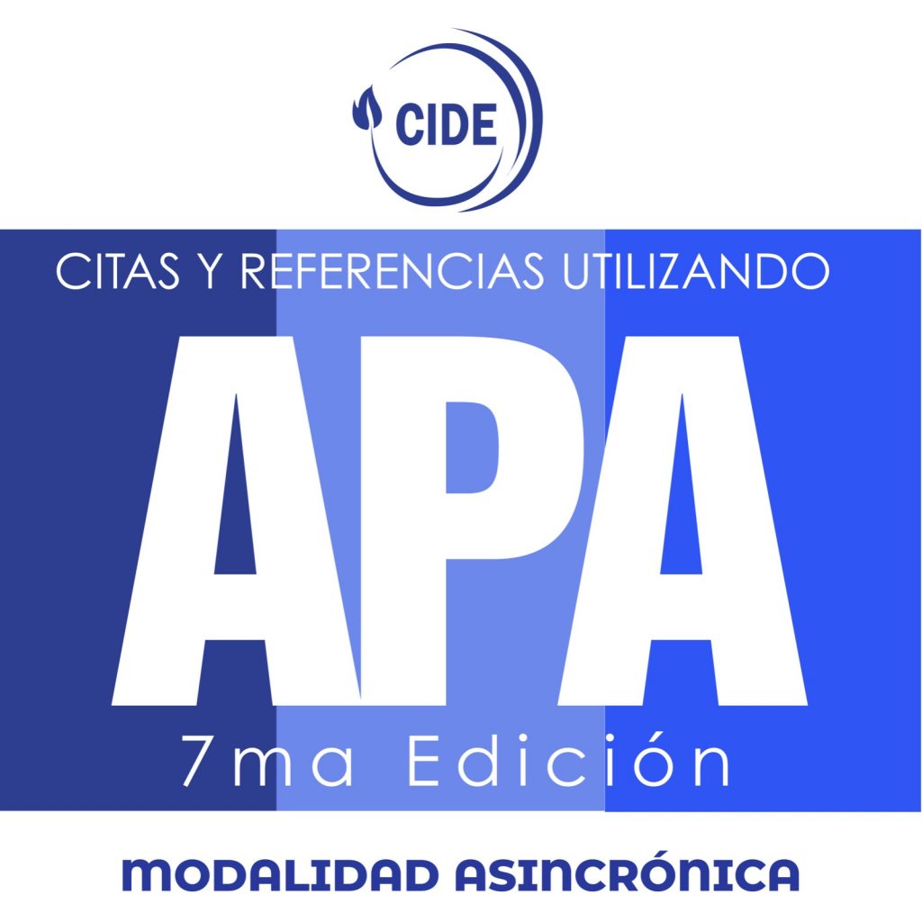 Citas y referencias utilizando APA 7ma edición