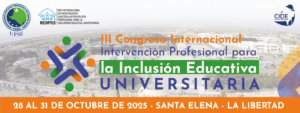 III CONGRESO INTERNACIONAL “INTERVENCIÓN PROFESIONAL PARA LA INCLUSIÓN EDUCATIVA UNIVERSITARIA”